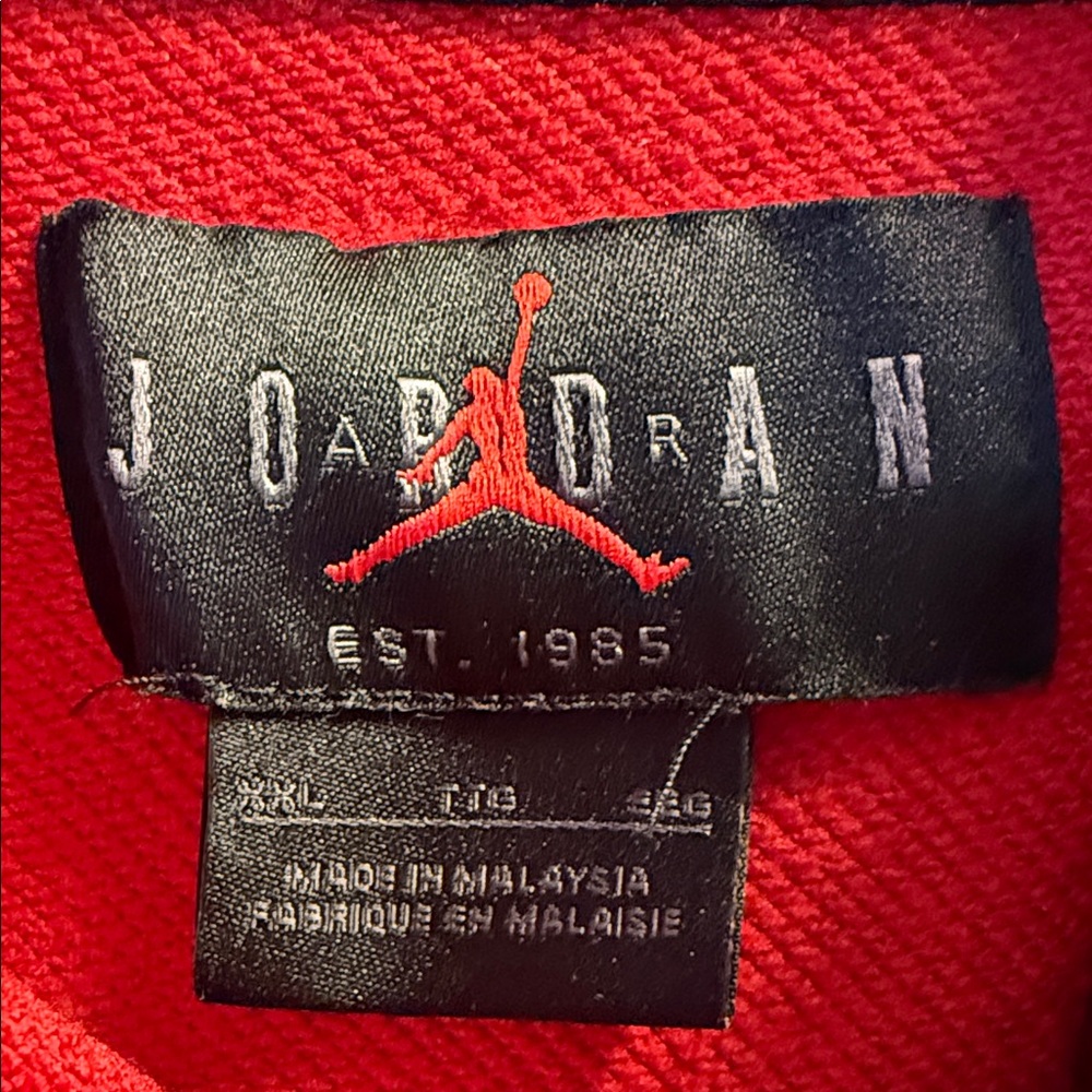 Jordan Red Crewneck Sweater - Picture 5 of 5